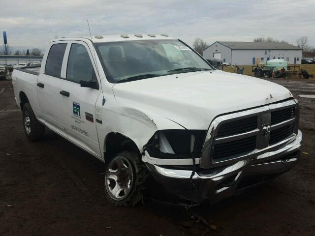 3C6TD5CT2CG187298 - 2012 DODGE RAM 2500 S WHITE photo 1