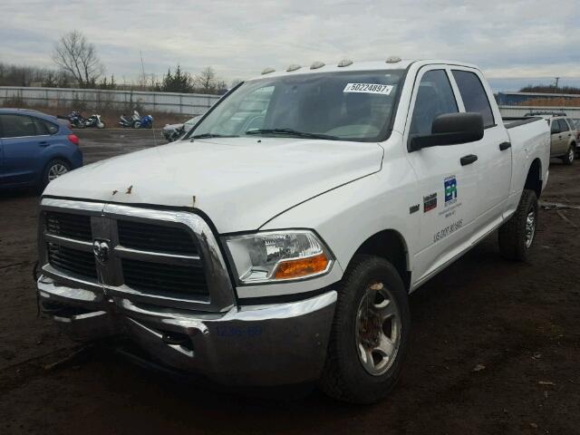 3C6TD5CT2CG187298 - 2012 DODGE RAM 2500 S WHITE photo 2