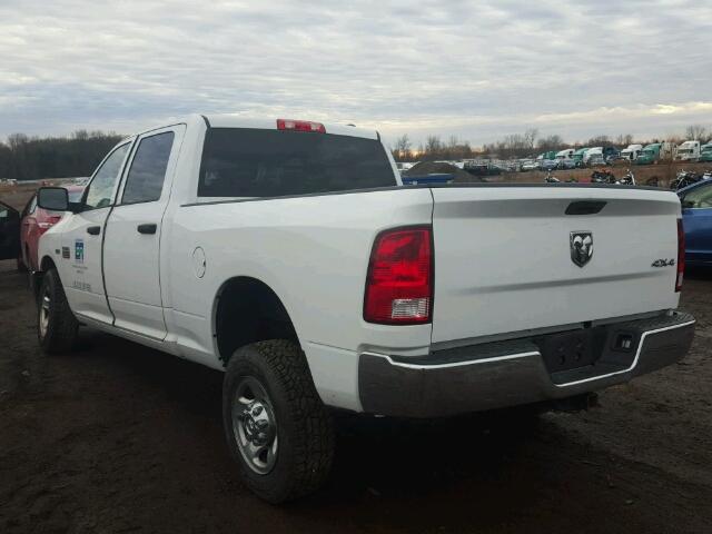 3C6TD5CT2CG187298 - 2012 DODGE RAM 2500 S WHITE photo 3