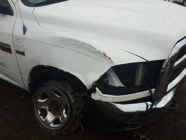 3C6TD5CT2CG187298 - 2012 DODGE RAM 2500 S WHITE photo 9