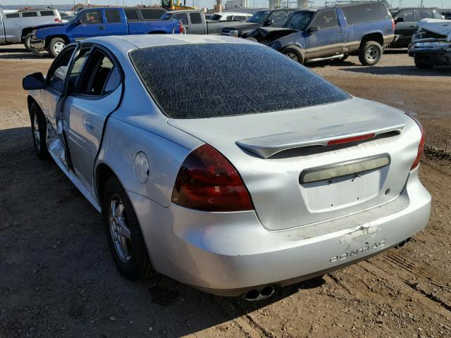 2G2WR524641197929 - 2004 PONTIAC GRAND PRIX SILVER photo 3