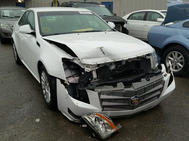 1G6DE5EG2A0137709 - 2010 CADILLAC CTS LUXURY WHITE photo 1