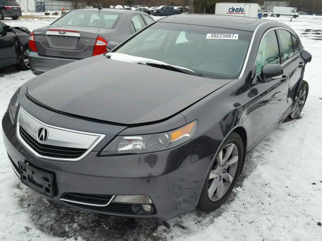 19UUA8F51EA005257 - 2014 ACURA TL TECH CHARCOAL photo 2