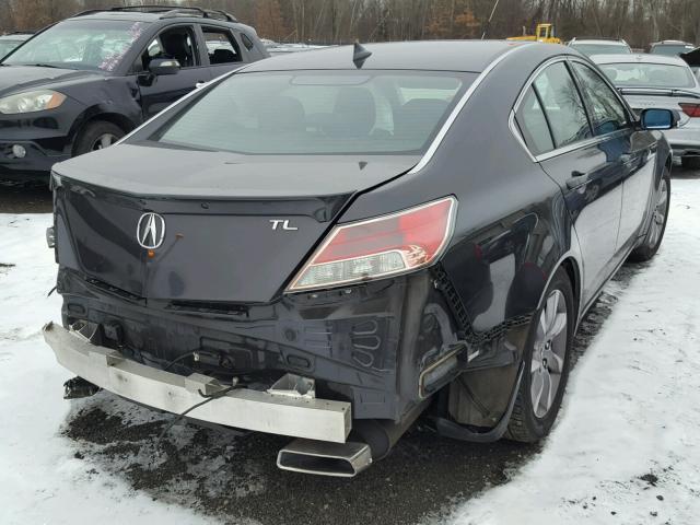 19UUA8F51EA005257 - 2014 ACURA TL TECH CHARCOAL photo 4