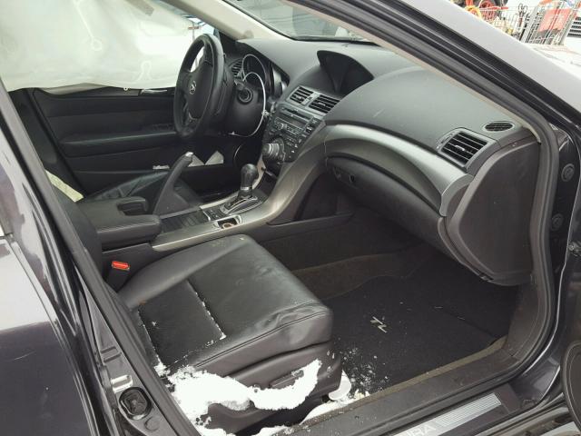 19UUA8F51EA005257 - 2014 ACURA TL TECH CHARCOAL photo 5