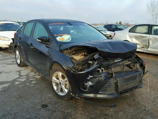 1FADP3F28DL369058 - 2013 FORD FOCUS SE BLACK photo 1