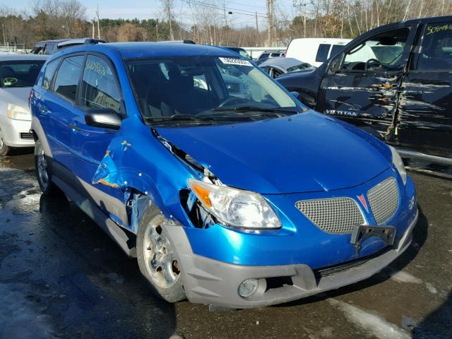 5Y2SL65837Z426241 - 2007 PONTIAC VIBE BLUE photo 1