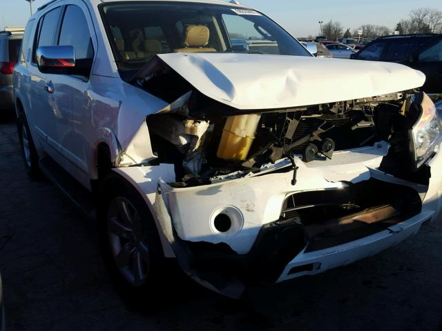 5N1AA0NC1AN623034 - 2010 NISSAN ARMADA SE WHITE photo 1