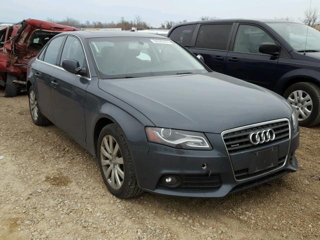 WAUFFAFL7BA113941 - 2011 AUDI A4 PREMIUM GRAY photo 1