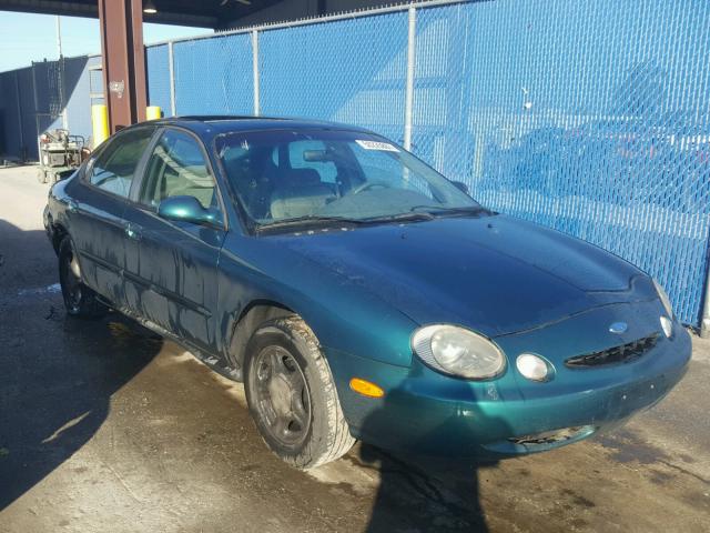 1FALP52UXVA295573 - 1997 FORD TAURUS GL GREEN photo 1