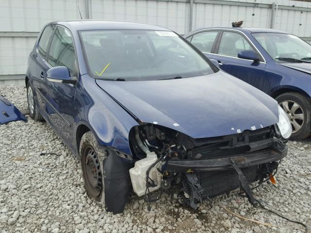 WVWAA71K08W133800 - 2008 VOLKSWAGEN RABBIT BLUE photo 1