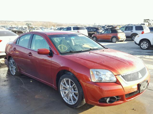 4A32B3FF0CE011925 - 2012 MITSUBISHI GALANT ES RED photo 1