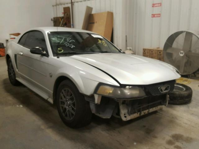 1FAFP40604F229272 - 2004 FORD MUSTANG SILVER photo 1