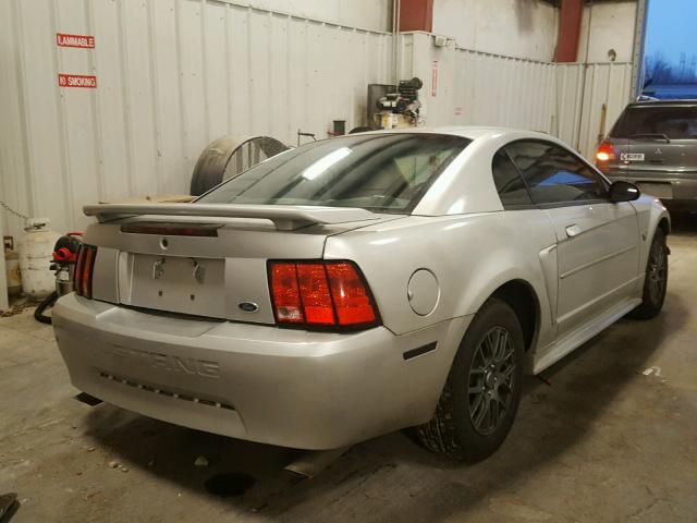 1FAFP40604F229272 - 2004 FORD MUSTANG SILVER photo 4