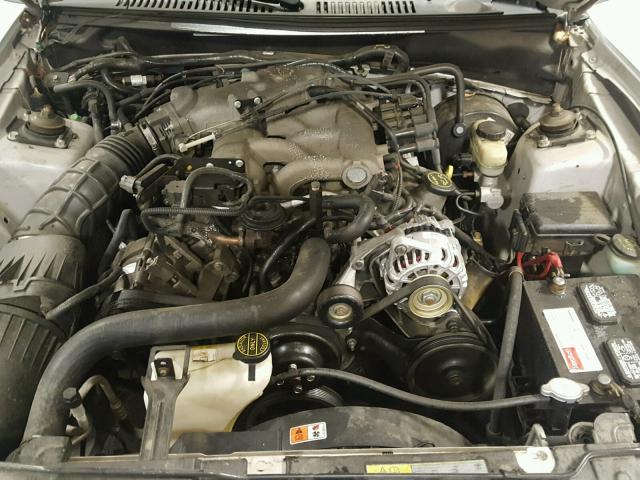 1FAFP40604F229272 - 2004 FORD MUSTANG SILVER photo 7