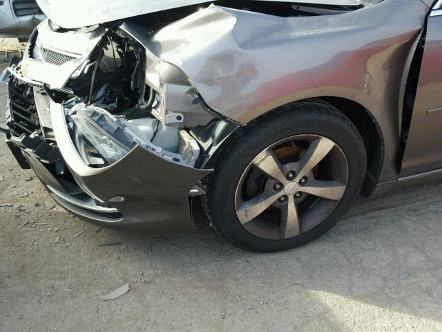 1G1ZC5E03CF335428 - 2012 CHEVROLET MALIBU 1LT 棕色 照片 10