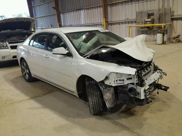 1G1ZC5E19BF219576 - 2011 CHEVROLET MALIBU 1LT WHITE photo 1