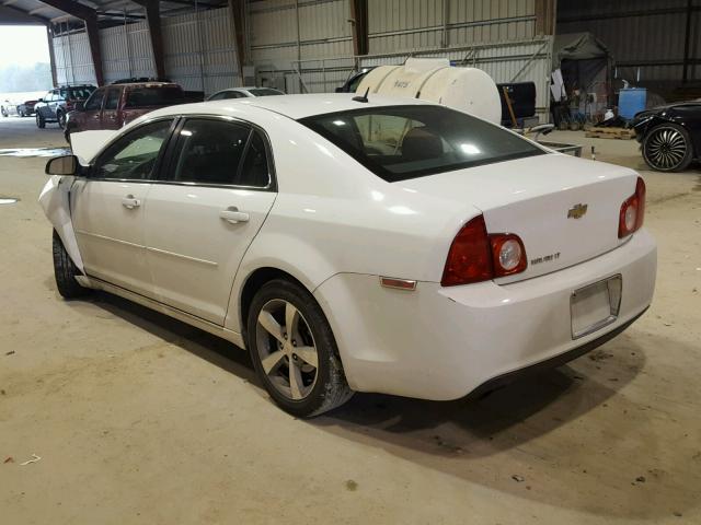 1G1ZC5E19BF219576 - 2011 CHEVROLET MALIBU 1LT WHITE photo 3