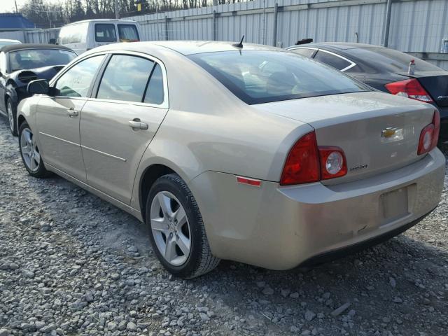 1G1ZB5E11BF243454 - 2011 CHEVROLET MALIBU LS BEIGE photo 3