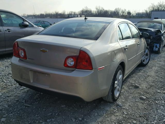 1G1ZB5E11BF243454 - 2011 CHEVROLET MALIBU LS BEIGE photo 4