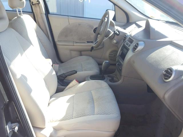 1G8AL55F27Z165022 - 2007 SATURN ION LEVEL RED photo 5