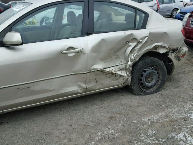 JM1BK12F361545722 - 2006 MAZDA 3 I GOLD photo 9