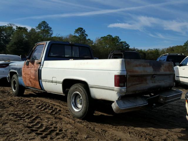 1GCDR14H0HF332915 - 1987 CHEVROLET R10 BLUE photo 3