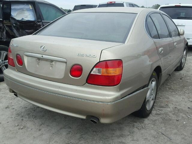 JT8BD68S5W0037297 - 1998 LEXUS GS 300 GOLD photo 4