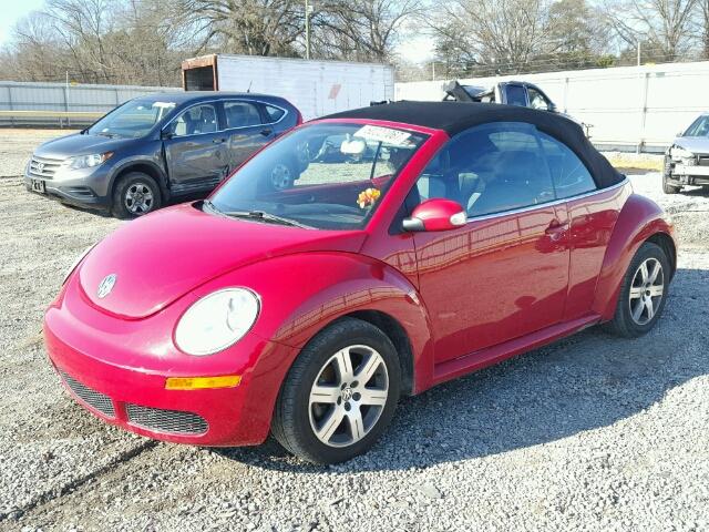 3VWRF31Y46M325829 - 2006 VOLKSWAGEN NEW BEETLE 红色 照片 2