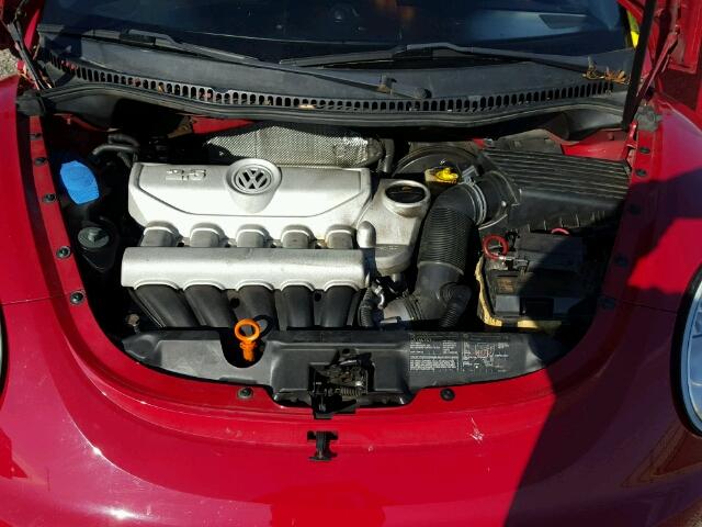 3VWRF31Y46M325829 - 2006 VOLKSWAGEN NEW BEETLE 红色 照片 7