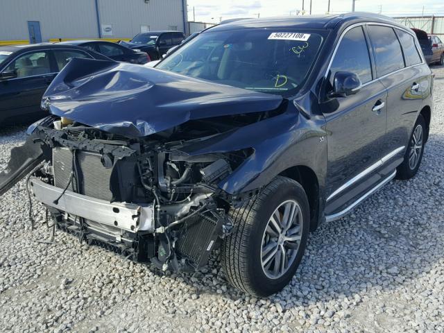 5N1DL0MN3JC513012 - 2018 INFINITI QX60 BLUE photo 2