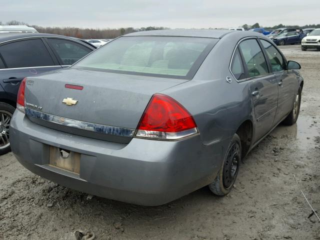 2G1WT58N989150679 - 2008 CHEVROLET IMPALA LT GRAY photo 4