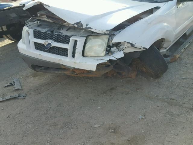 1FMZU67EX1UA24344 - 2001 FORD EXPLORER S WHITE photo 9