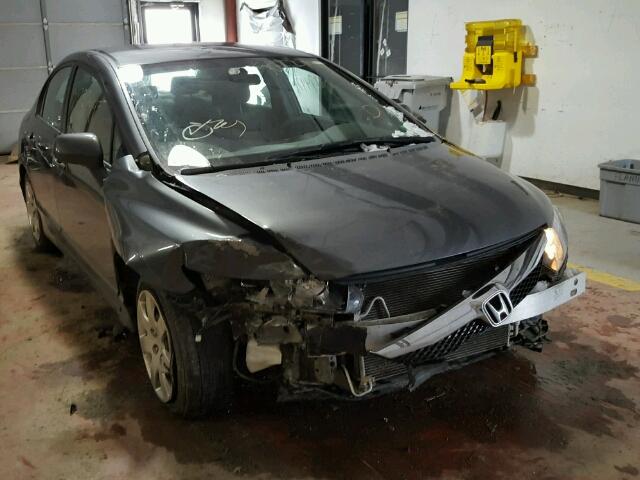 19XFA16529E036082 - 2009 HONDA CIVIC LX GRAY photo 1