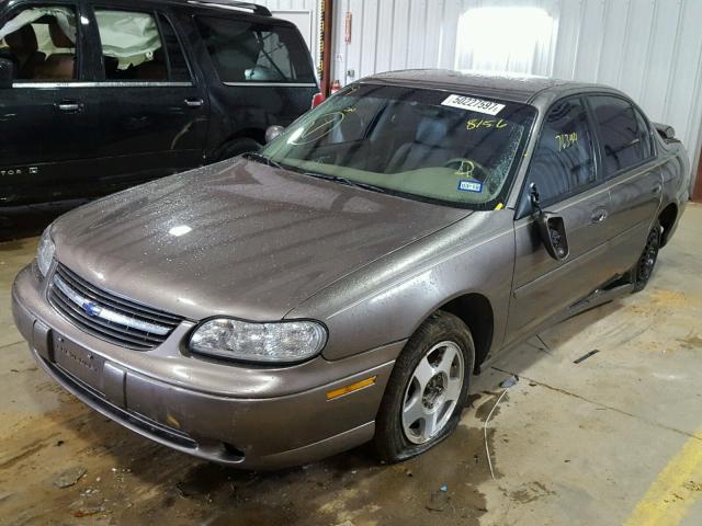 1G1NE52J92M548156 - 2002 CHEVROLET MALIBU LS GRAY photo 2