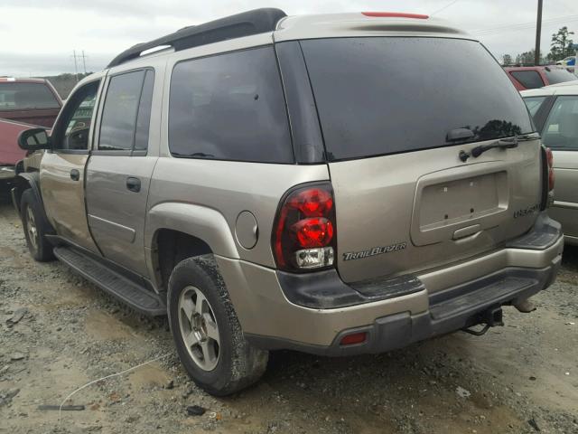 1GNES16P336219666 - 2003 CHEVROLET TRAILBLAZE TAN photo 3