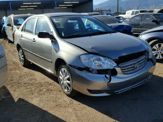 1NXBR32E04Z194905 - 2004 TOYOTA COROLLA CE GRAY photo 1