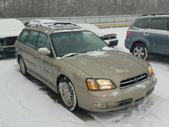 4S3BH6456Y7304169 - 2000 SUBARU LEGACY GT TAN photo 1