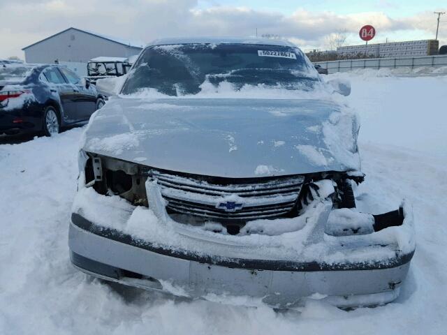 2G1WH52K939195940 - 2003 CHEVROLET IMPALA LS SILVER photo 9