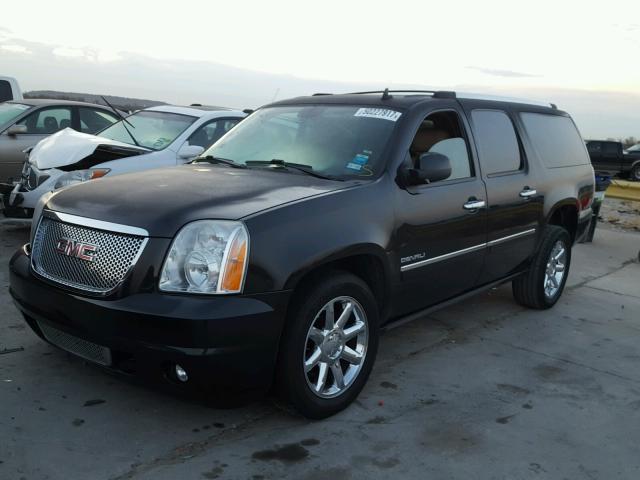 1GKS1MEF3BR302718 - 2011 GMC YUKON XL D BLACK photo 2