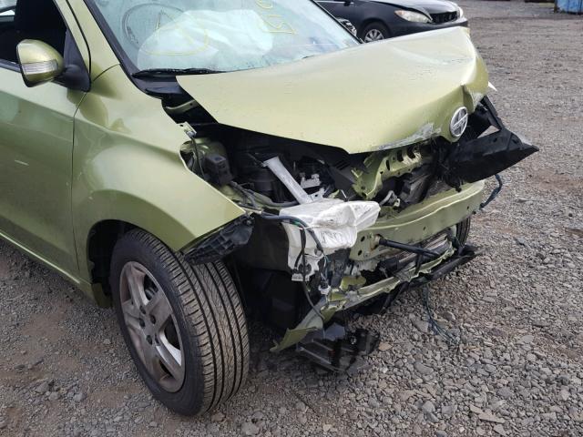 JTKKU10429J048265 - 2009 TOYOTA SCION XD GREEN photo 9