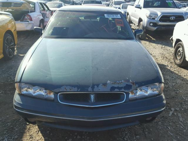 1G2HX52K0W4227575 - 1998 PONTIAC BONNEVILLE GREEN photo 9