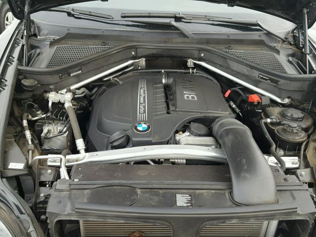 5UXZV4C59CL756807 - 2012 BMW X5 XDRIVE3 BLACK photo 7