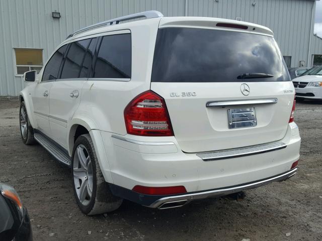 4JGBF2FE5CA785468 - 2012 MERCEDES-BENZ GL 350 BLU WHITE photo 3