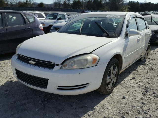 2G1WT58K169146225 - 2006 CHEVROLET IMPALA LT WHITE photo 2