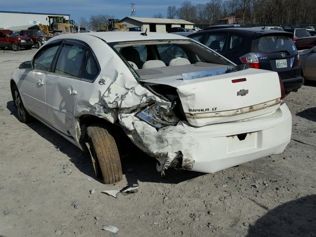 2G1WT58K169146225 - 2006 CHEVROLET IMPALA LT WHITE photo 3