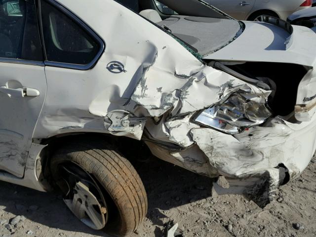 2G1WT58K169146225 - 2006 CHEVROLET IMPALA LT WHITE photo 9