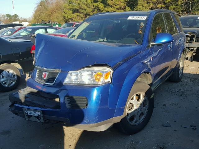 5GZCZ53456S847770 - 2006 SATURN VUE BLUE photo 2