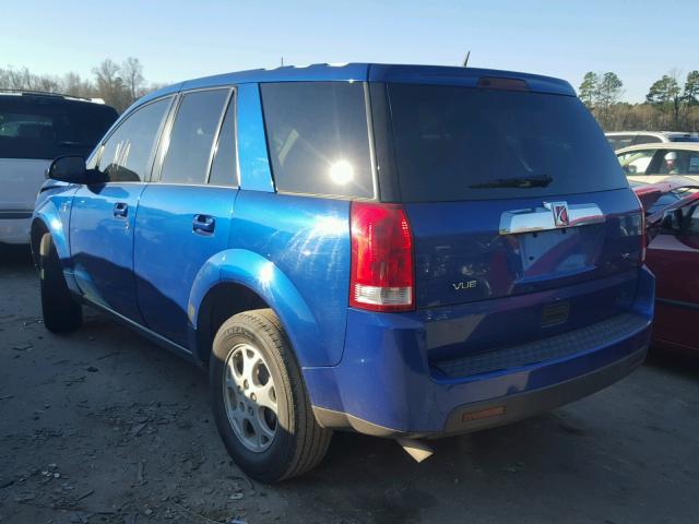 5GZCZ53456S847770 - 2006 SATURN VUE BLUE photo 3