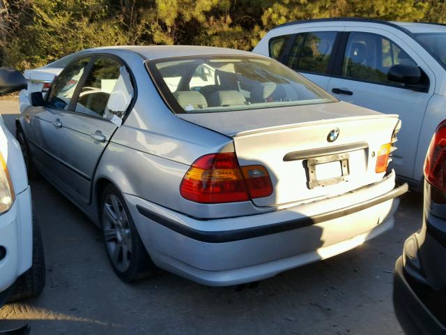 WBAEV33443KL83664 - 2003 BMW 325 I SILVER photo 3